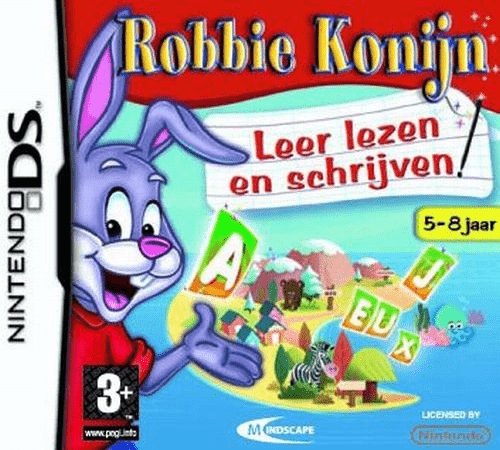 Robbie Konijn: Leer Lezen en Schrijven box art