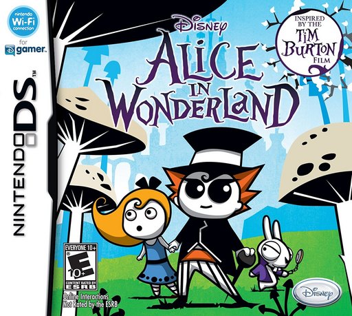 Alice in Wonderland box art