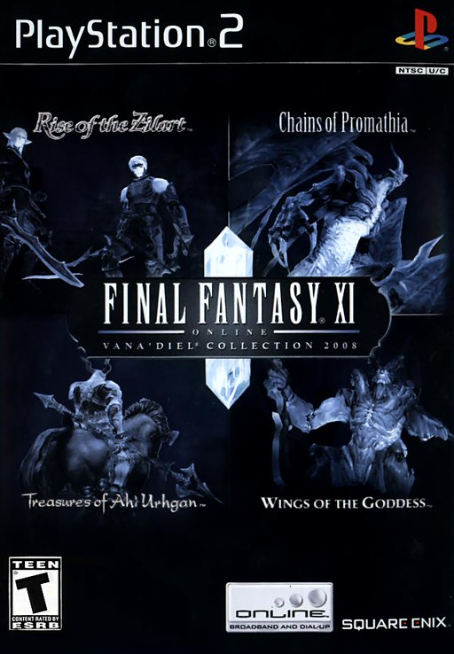 Final Fantasy XI: Online: Vana'diel Collection 2008 box art