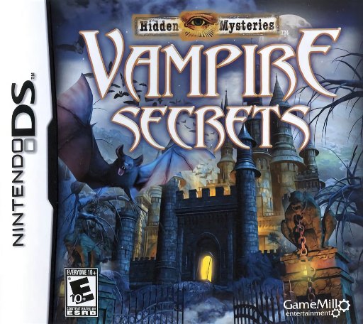 Hidden Mysteries: Vampire Secrets box art