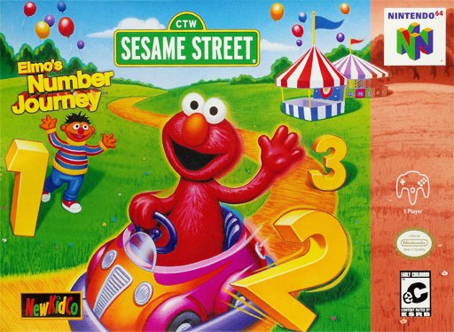 Sesame Street: Elmo's Number Journey box art