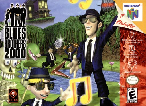 Blues Brothers 2000 box art