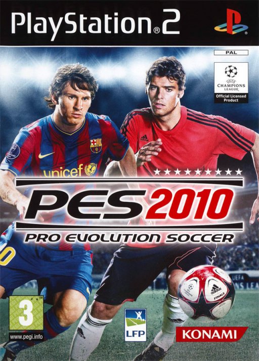 PES 2010: Pro Evolution Soccer box art