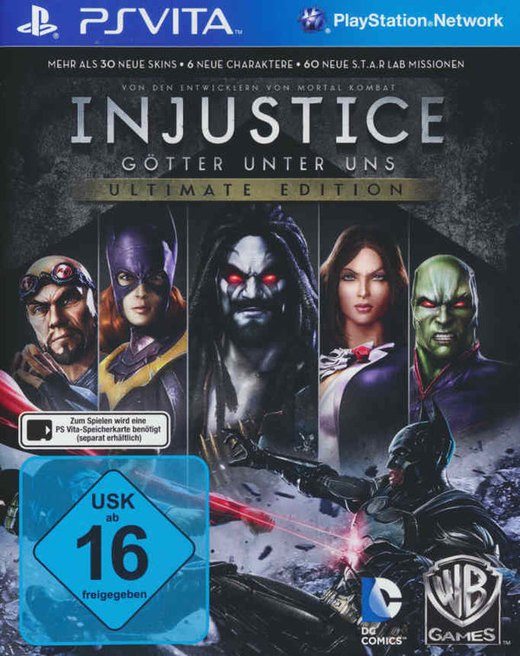 Injustice: Gods Among Us: Ultimate Edition box art
