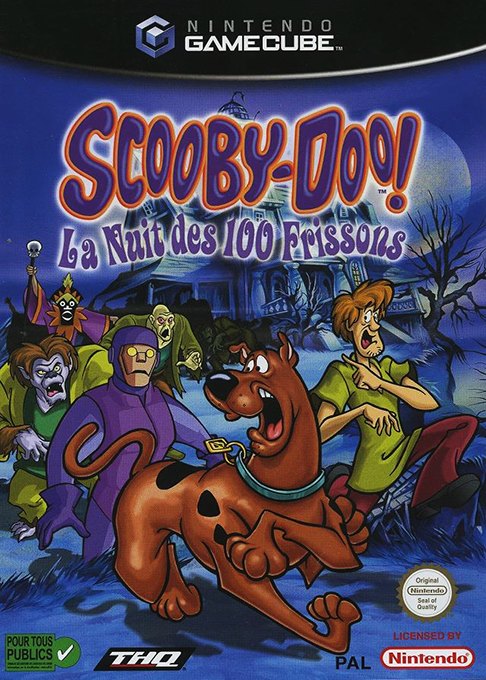 Scooby-Doo! La Nuit des 100 Frissons box art