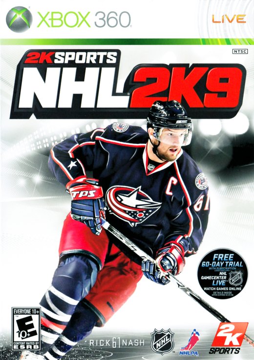 NHL 2K9 box art