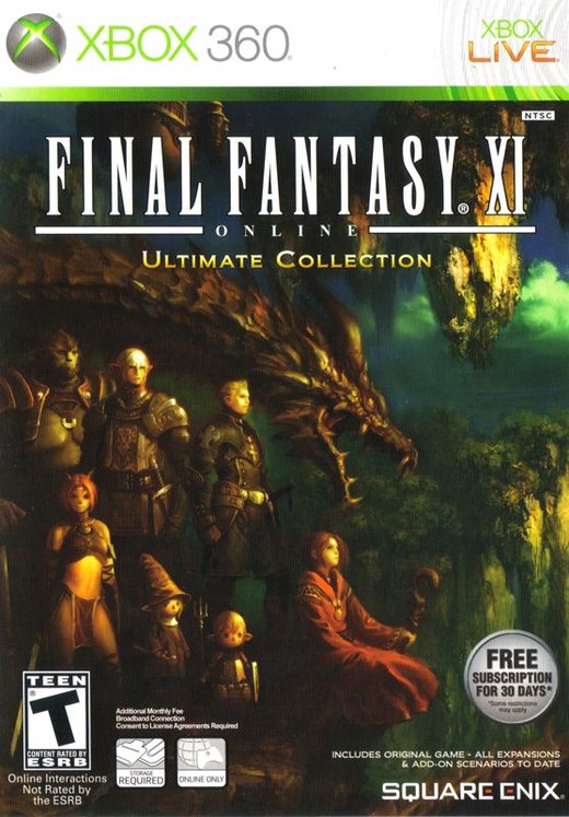 Final Fantasy XI Online: Ultimate Collection box art