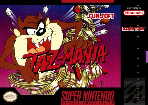 Taz-Mania box art