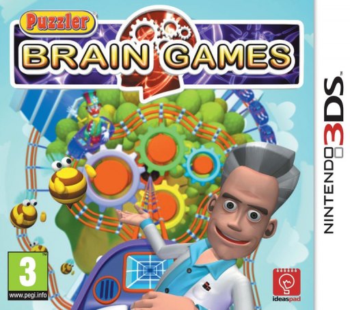 Puzzler Brain Games box art
