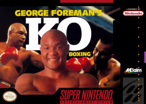 George Foreman's KO Boxing box art