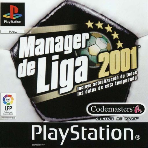 Manager de Liga 2001 box art