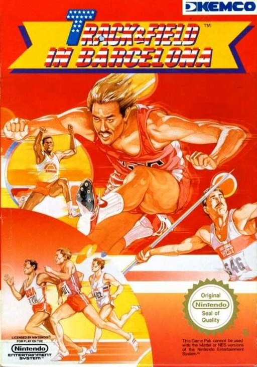 Track _ Field in Barcelona box art
