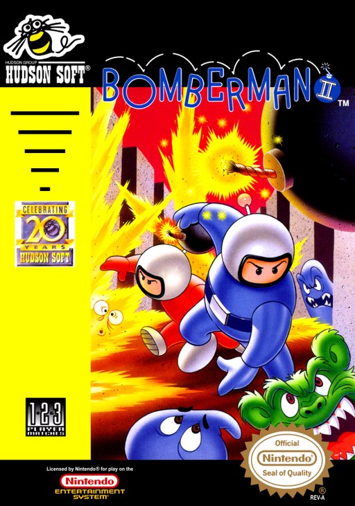 Bomberman II box art