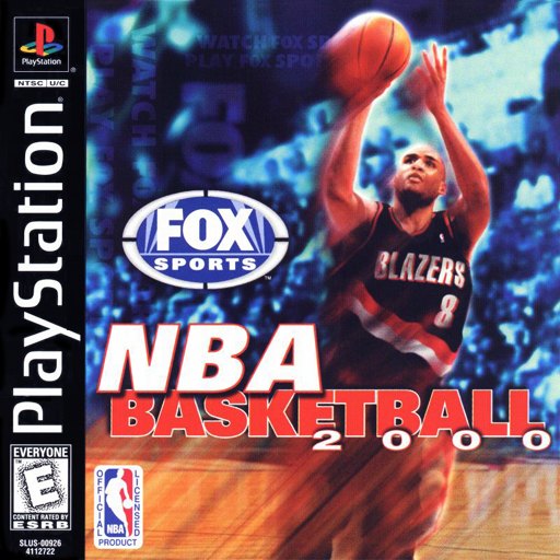 NBA Basketball 2000 box art