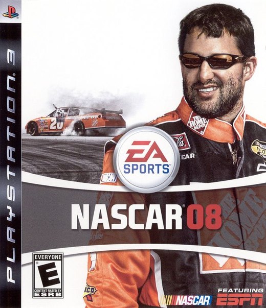 NASCAR 08 box art