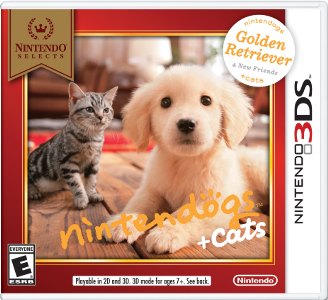Nintendogs + Cats: Golden Retriever _ New Friends box art
