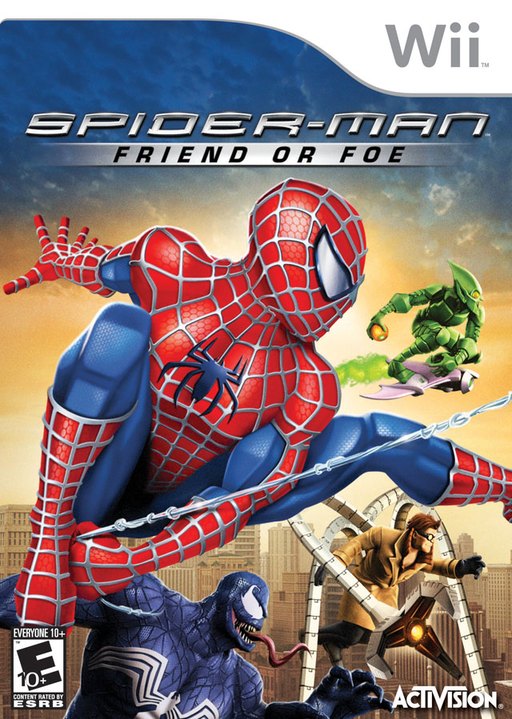 Spider-Man_ Friend or Foe box art