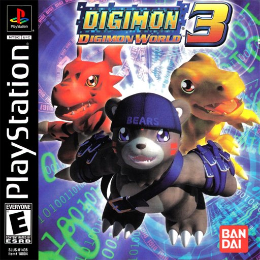 Digimon World 3 box art