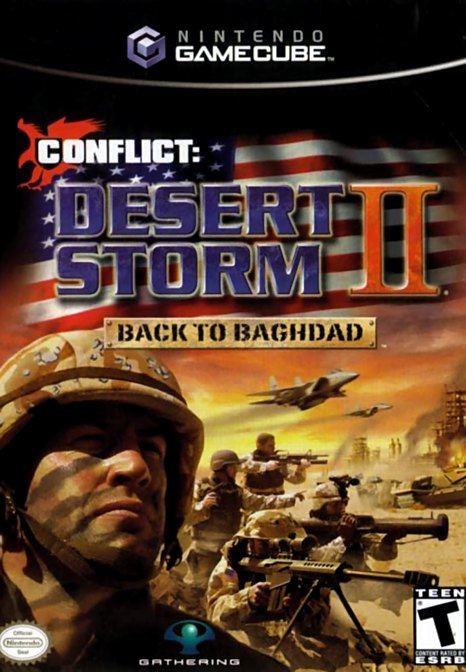 Conflict: Desert Storm II: Back to Baghdad box art