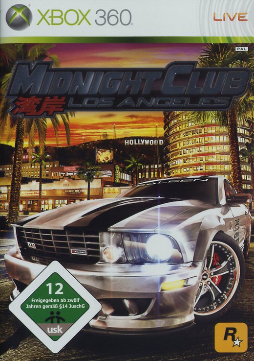 Midnight Club: Los Angeles box art