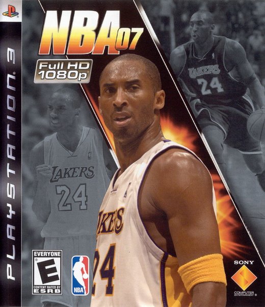 NBA 07 box art
