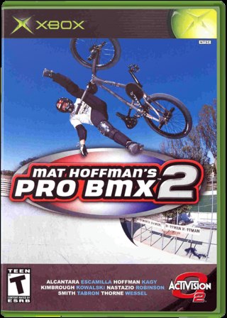 Mat Hoffman's Pro BMX 2 box art