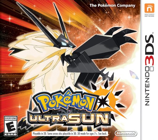 Pokemon Ultra Sun box art