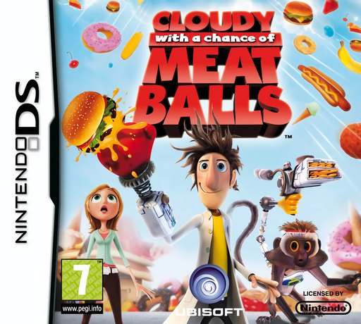 Cloudy with a Chance of Meatballs box art