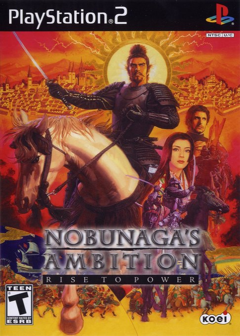 Nobunaga's Ambition: Rise to Power box art