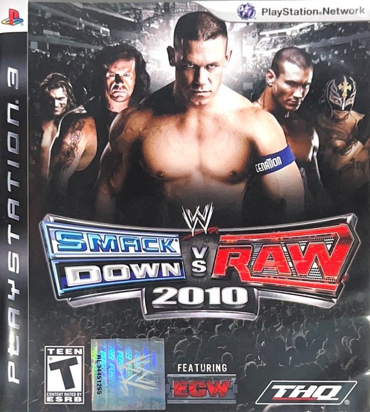WWE SmackDown vs. Raw 2010 box art