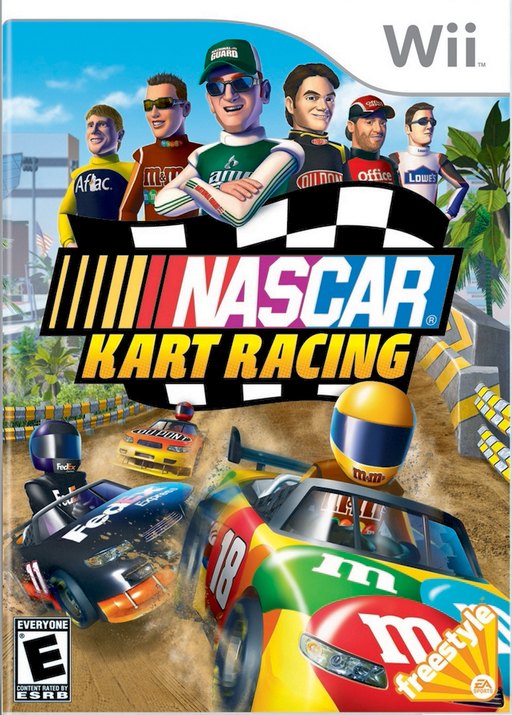 NASCAR Kart Racing box art