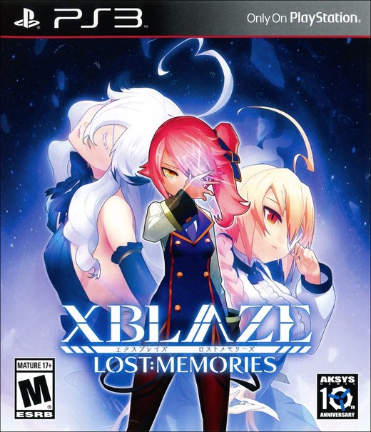 XBlaze Lost: Memories box art