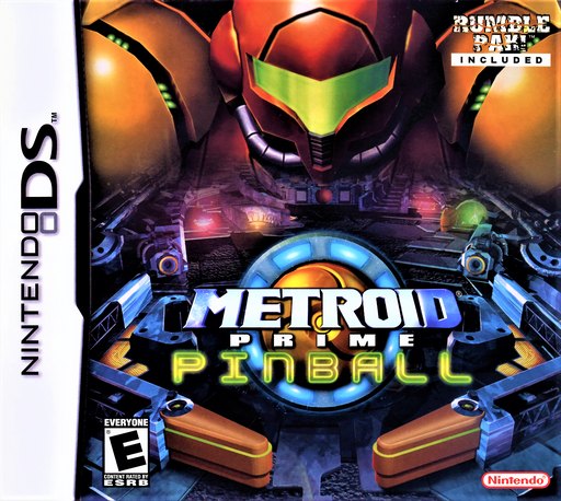 Metroid Prime Pinball box art
