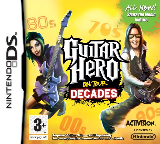 Guitar Hero: On Tour: Decades box art