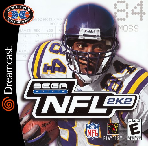 NFL 2K2 box art