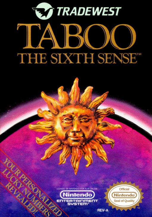 Taboo: The Sixth Sense box art
