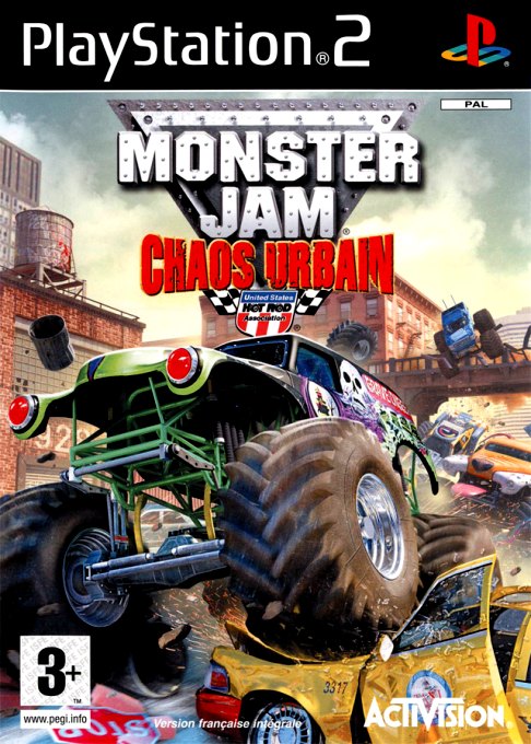 Monster Jam: Urban Assault box art