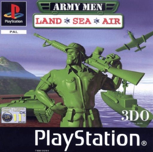 Army Men: Land, Sea, Air box art