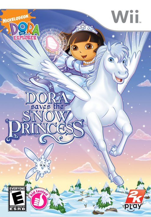 Dora Saves the Snow Princess box art