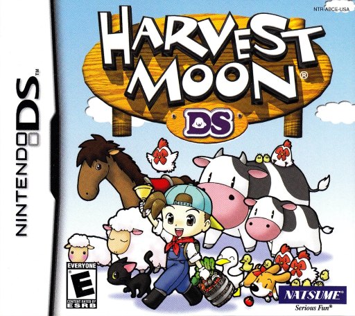 Harvest Moon DS box art