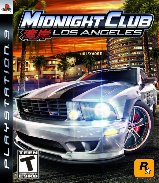 Midnight Club: Los Angeles box art