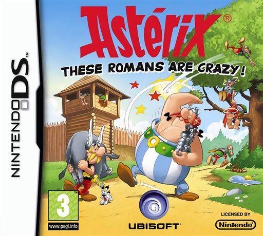 Asterix: These Romans Are Crazy! box art