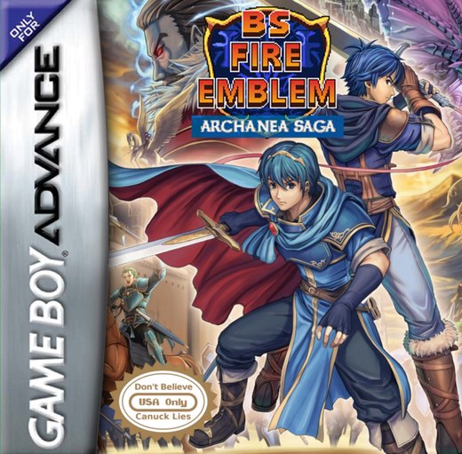 BS Fire Emblem: Archanea Saga box art