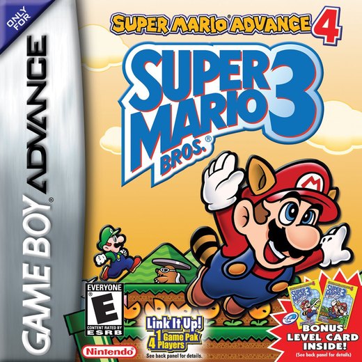 Super Mario Advance 4: Super Mario Bros. 3 box art