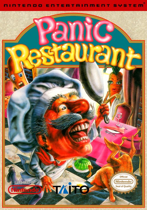 Panic Restaurant box art
