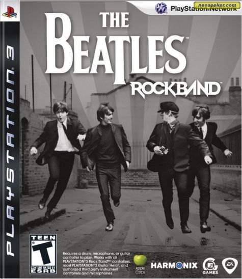 The Beatles: Rock Band box art