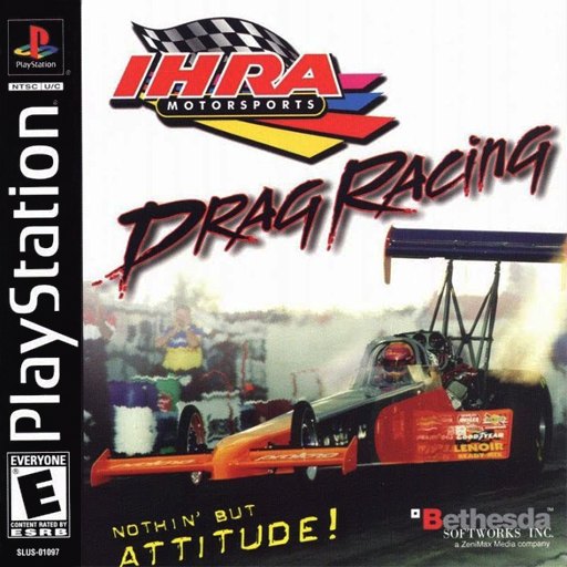 IHRA Drag Racing box art