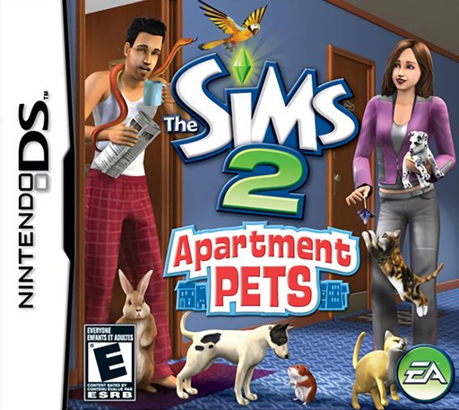 The Sims 2: Apartment Pets box art