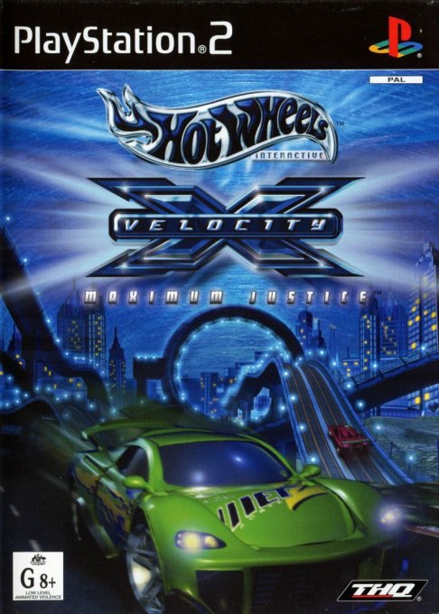 Hot Wheels: Velocity X: Maximum Justice box art