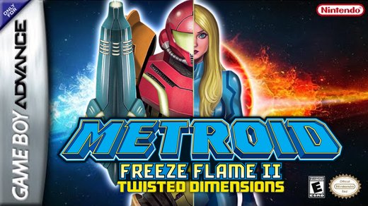 Metroid: Freeze Flame II: Twisted Dimensions box art